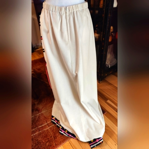 1970's Chessa Davis Quilted Maxi Skirt - Picture 6 of 9